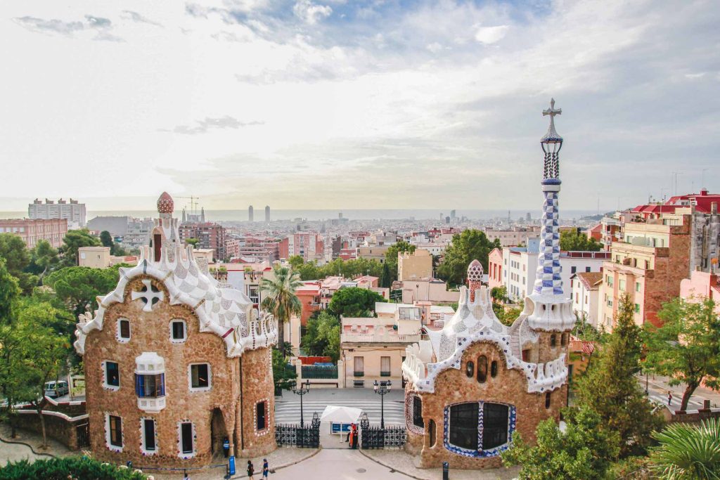 park guell in 5 days in barcelona