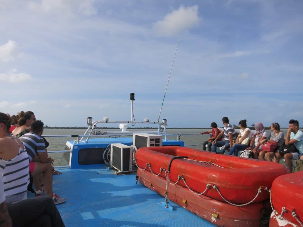 ferry to holbox island