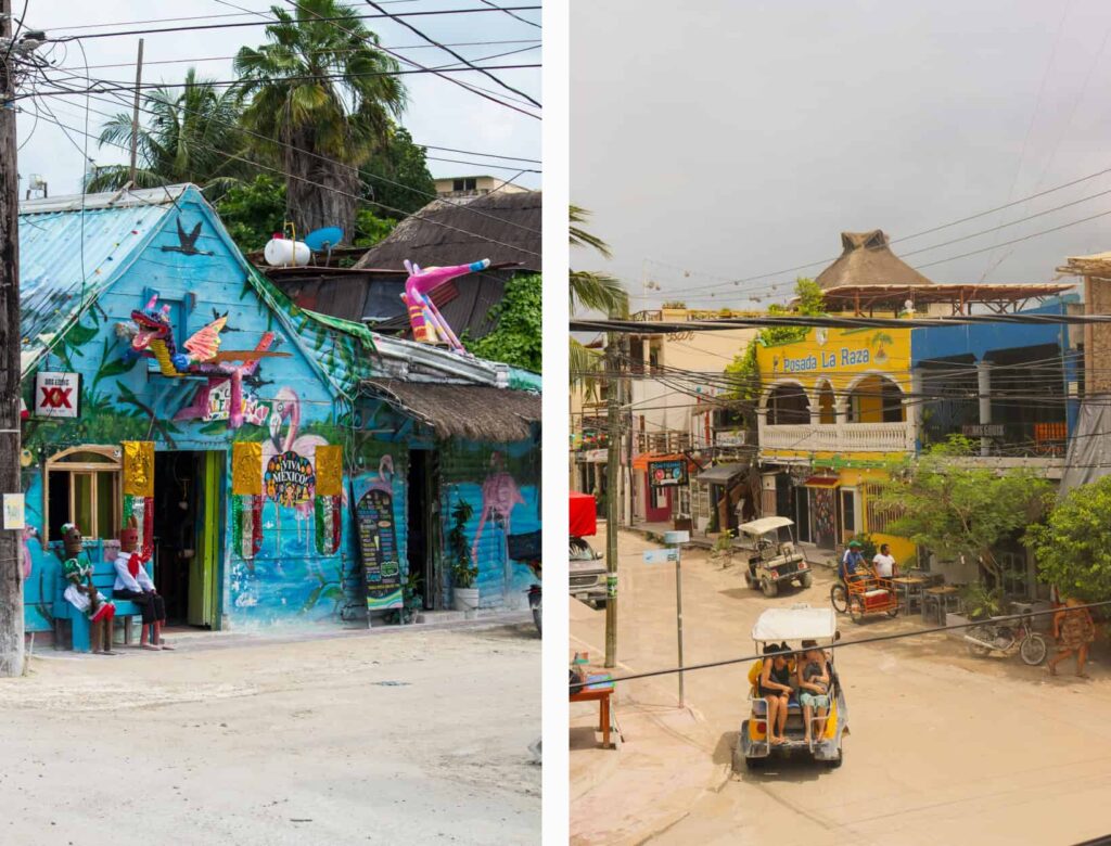 golfcar in holbox island