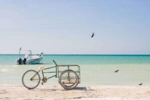 holbox beach nview in mexico